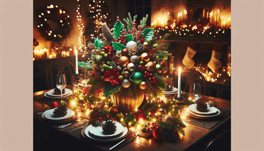 7 Centros de Mesa Navideños Mágicos que te Enamorarán