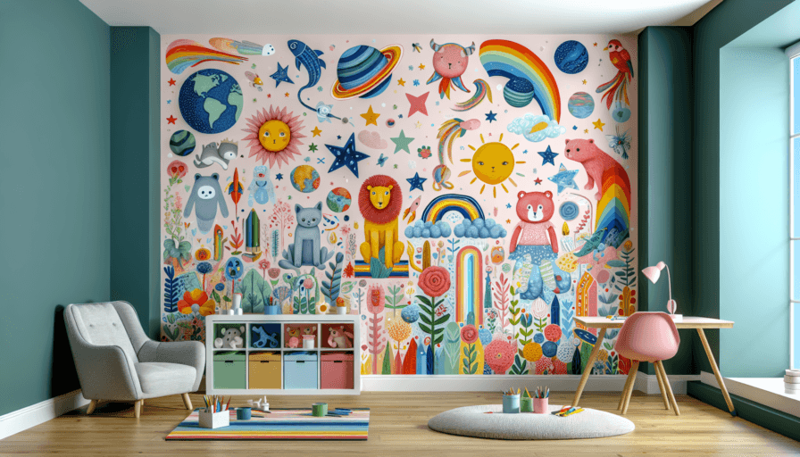 Transforma tu Habitación Infantil con Murales Mágicos y Divertidos