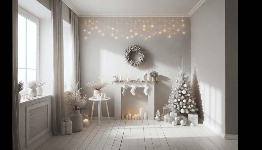 Decoración navideña minimalista: Ideas para espacios reducidos
