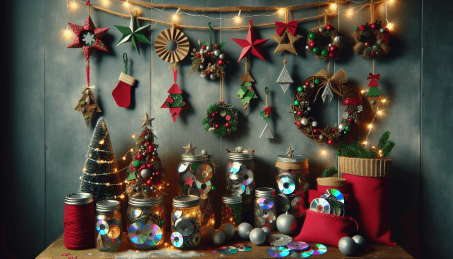 Decoración navideña DIY: Ideas mágicas con materiales reciclados