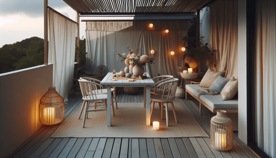 Guía para decorar terrazas con elementos simples y elegantes
