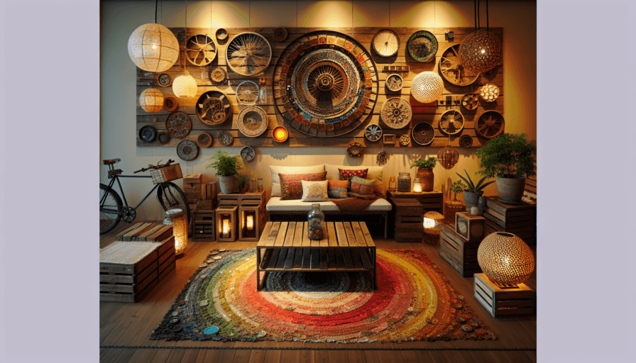 Ideas creativas para decorar con materiales reciclados