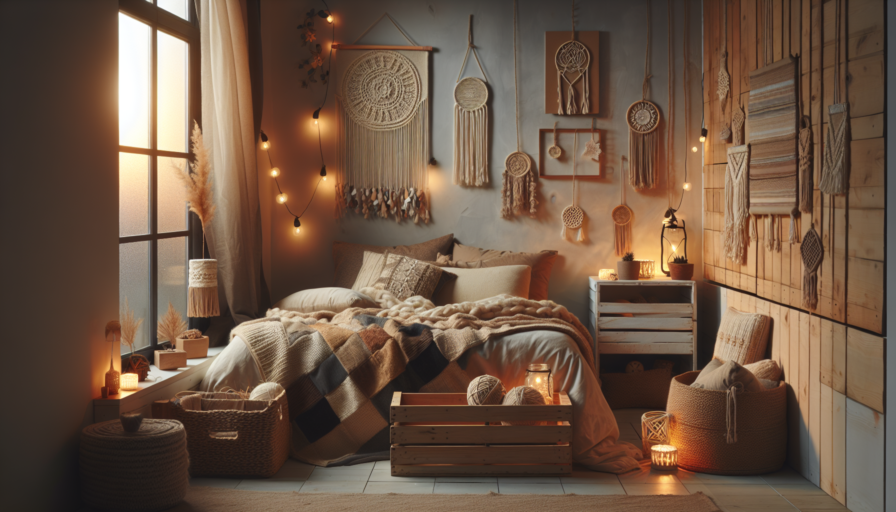 Ideas de decoración handmade para habitaciones acogedoras