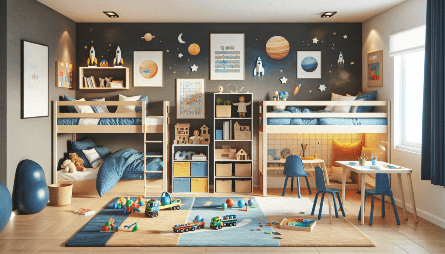 10 Ideas Mágicas para Decorar Dormitorios Infantiles Compartidos