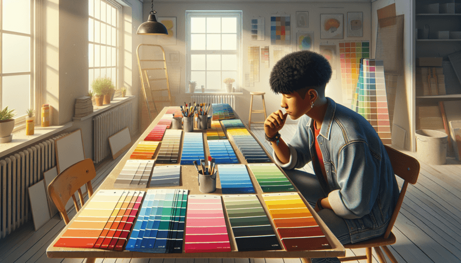 como elegir colores de una habitacion