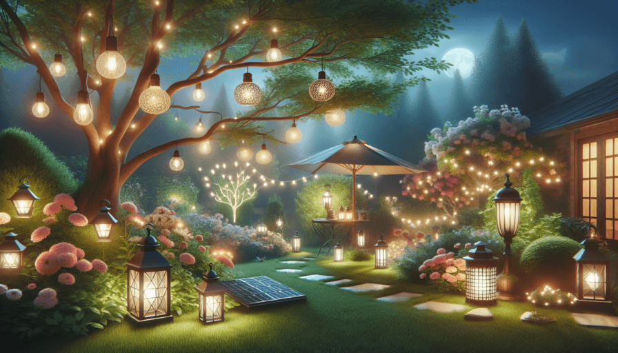 que tipo de iluminación elegir para el jardin
