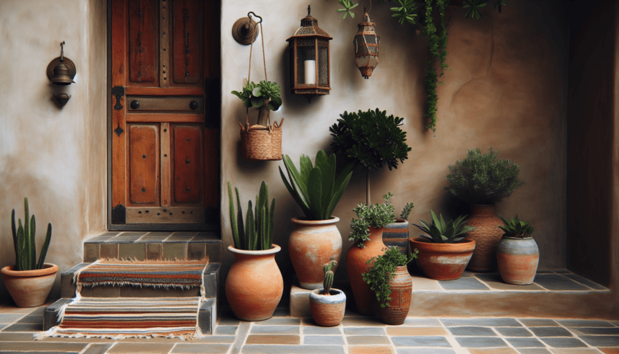 Decora tu entrada con estilo rústico y DIY: ideas creativas