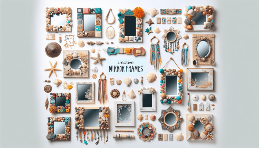 Transforma tus Espejos: 10 Marcos DIY Únicos y Creativos
