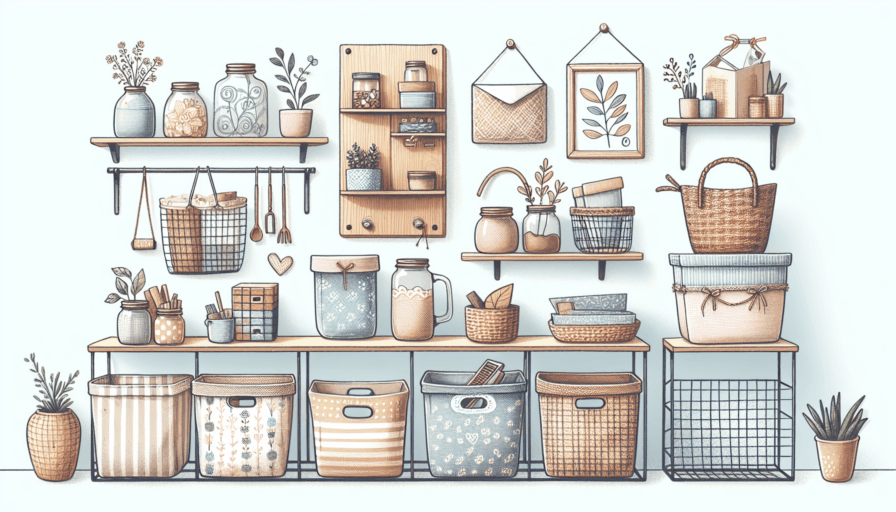 Ideas de organizadores caseros handmade para el hogar