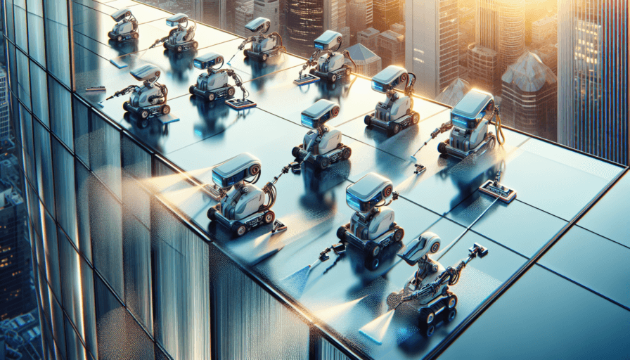 robots para limpiar cristales