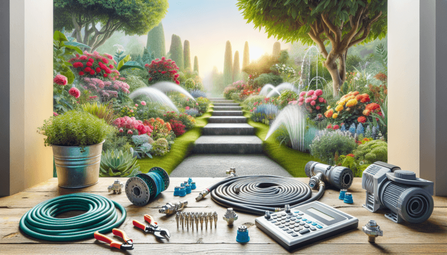 instalar regadio automatico jardin